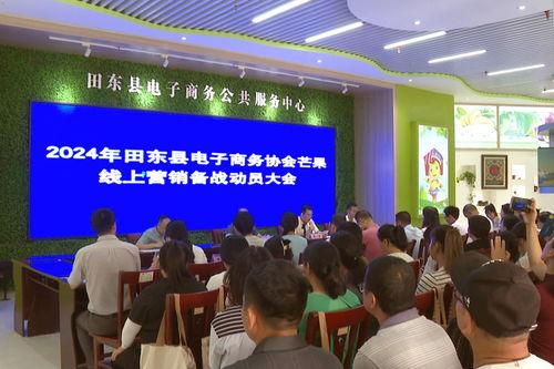 搭乘電商快車，田東芒果香飄萬里